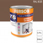 Peinture professionnelle Antirouille Fersob RAL 8025 Brun pâle brillant 0,75L SOB PEINTURES