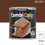 Peinture fer CombiColor Original RAL 8011 Brun noisette brillant 250ml RUST-OLEUM