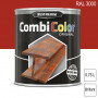 Peinture fer CombiColor Original RAL 3000 Rouge feu brillant 750ml RUST-OLEUM