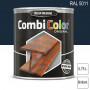 Peinture fer CombiColor Original RAL 5011 Bleu acier brillant 750ml RUST-OLEUM