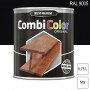 Peinture fer CombiColor Original RAL 9005 Noir foncé mat 750ml RUST-OLEUM