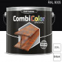 Peinture fer CombiColor Original RAL 9005 Noir foncé brillant 2,5L RUST-OLEUM