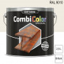 Peinture fer CombiColor Original RAL 9010 Blanc pur brillant 2,5L RUST-OLEUM