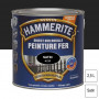 Peinture fer Direct sur Rouille Noir satin 2,5L HAMMERITE