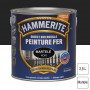 Peinture fer Direct sur Rouille Noir martelé 2,5L HAMMERITE