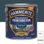 Peinture fer Direct sur Rouille Bleu nuit martelé 2,5L HAMMERITE