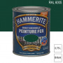 Peinture fer Direct sur Rouille RAL 6005 Vert mousse brillant 0,75L HAMMERITE