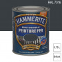 Peinture fer Direct sur Rouille RAL 7016 Gris anthracite brillant 0,75L HAMMERITE