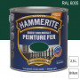 Peinture fer Direct sur Rouille RAL 6005 Vert mousse brillant 2,5L HAMMERITE