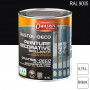 Peinture décorative antirouille Rustol Deco RAL 9005 Noir foncé brillante 0,75L OWATROL