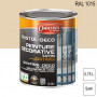 Peinture décorative antirouille Rustol Deco RAL 1015 Ivoire clair satin 0,75L OWATROL