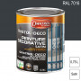 Peinture décorative antirouille Rustol Deco RAL 7016 Gris anthracite satin 0,75L OWATROL