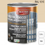 Peinture décorative antirouille Rustol Deco RAL 1015 Ivoire clair mat 2,5L OWATROL