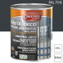 Peinture décorative antirouille Rustol Deco RAL 7016 Gris anthracite brillante 2,5L OWATROL