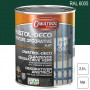 Peinture décorative antirouille Rustol Deco RAL 6005 Vert mousse mat 2,5L OWATROL