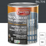 Peinture décorative antirouille Rustol Deco RAL 7016 Gris anthracite mat 2,5L OWATROL