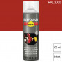 Peinture de finition industrielle aérosol Hard Hat RAL 3000 Rouge feu brillant 500ml RUST-OLEUM