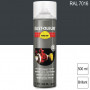 Peinture de finition industrielle aérosol Hard Hat RAL 7016 Gris anthracite brillant 500ml RUST-OLEUM