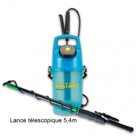 Pack Pulvérisateur Evolution 7 - 5L MATABI + Lance télescopique 5,4m MATABI Pack Pulvérisateur Evolution 7 - 5L MATABI + Lance télescopique 5,4m MATABI