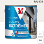 Peinture bois extérieur Climats Extrêmes RAL 9016 Blanc satin 2L V33