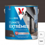 Peinture bois extérieur Climats Extrêmes Brun havane satin 2L V33