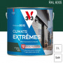 Peinture bois extérieur Climats Extrêmes RAL 6005 Vert basque satin 2L V33