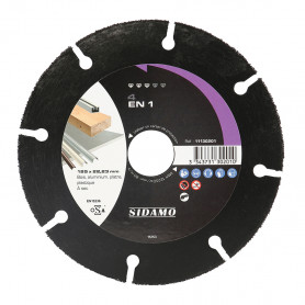 Disque carbure Ø125 x 22,23 x H2 mm 4 en 1 SIDAMO Disque carbure Ø125 x 22,23 x H2 mm 4 en 1 SIDAMO