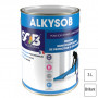 Peinture professionnelle sols et murs en ciment et béton Blanc brillant 3L Alkysob SOB PEINTURES