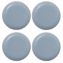 4 Patins glisseur PTFE adhésif gris Ø40mm