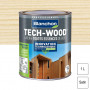 Lasure Tech-Wood Incolore satin 1L BLANCHON