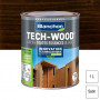 Lasure Tech-Wood Chêne rustique satin 1L BLANCHON