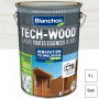 Lasure Tech-Wood Bois blanc satin 5L BLANCHON