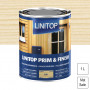 Lasure d'imprégnation Incolore satiné mat 1L Prim&Finish LINITOP