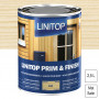 Lasure d'imprégnation Incolore satiné mat 2,5L Prim&Finish LINITOP