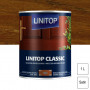 Lasure de protection décorative Classic Teck satin 1L LINITOP