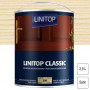Lasure de protection décorative Classic Incolore satin 2,5L LINITOP