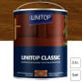 Lasure de protection décorative Classic Teck satin 2,5L LINITOP