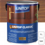 Lasure de protection décorative Classic Chêne moyen satin 5L LINITOP