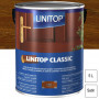 Lasure de protection décorative Classic Teck satin 5L LINITOP