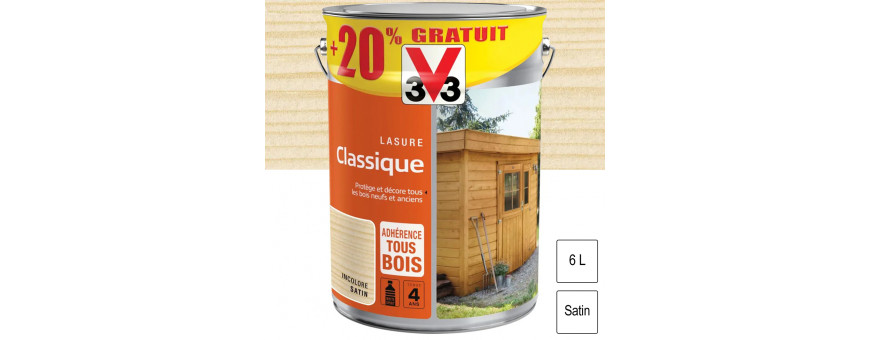 Lasures - Vernis