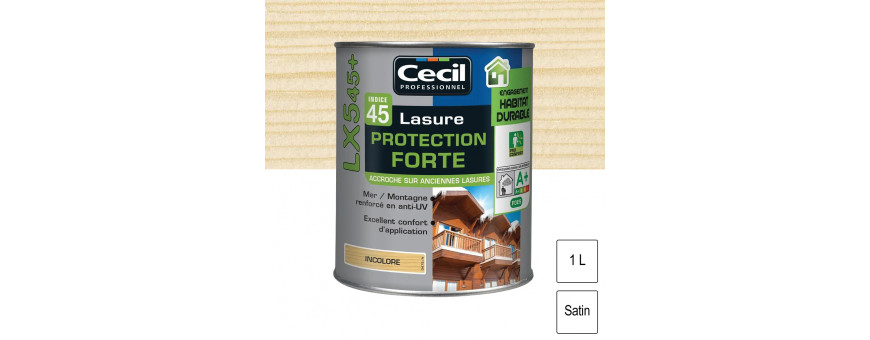Lasures - Vernis