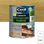 Lasure Protection Forte LX545+ Chêne satin 1L CECIL