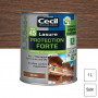 Lasure Protection Forte LX545+ Noyer satin 1L CECIL