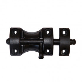 Verrou de box porte-cadenas à visser avec gâche composite AFBAT Verrou de box porte-cadenas à visser avec gâche composite AFBAT