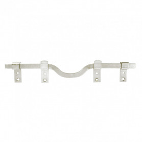 Barre de sécurité renforcée zingué blanc 410mm AFBAT Barre de sécurité renforcée zingué blanc 410mm AFBAT