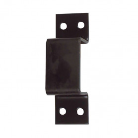 Gâche rectangulaire à visser pour verrou noir AFBAT Gâche rectangulaire à visser pour verrou noir AFBAT