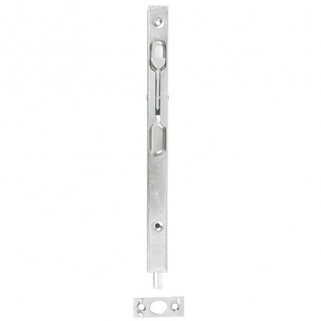 Verrou de porte à levier zingué blanc AFBAT