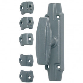 Crémone fonctionnelle avec bouton gris AFBAT Crémone fonctionnelle avec bouton gris AFBAT