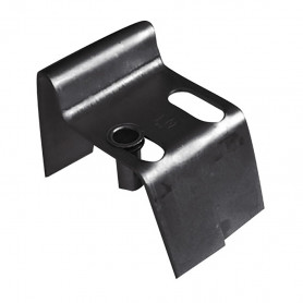 Sabot de portail à sceller gâche réglable noir AFBAT Sabot de portail à sceller gâche réglable noir AFBAT