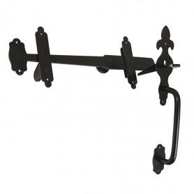 Loquet de porte à bascule noir AFBAT Loquet de porte à bascule noir AFBAT
